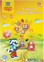 Бумага для рисования Мульти-пульти Енот в Волшебном мире БА_33731 (10 л) - фото, картинка Бумага для рисования Мульти-пульти Енот в Волшебном мире БА_33731 (10 л) - фото