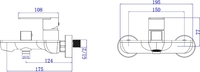 Смеситель AV Engineering AVLES3-BW0 - фото2, картинка2 Смеситель AV Engineering AVLES3-BW0 - фото2