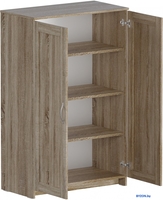 Тумба Mio Tesoro Сириус 2 двери 78x123 2.02.03.310.3 (дуб сонома) - фото2, картинка2 Тумба Mio Tesoro Сириус 2 двери 78x123 2.02.03.310.3 (дуб сонома) - фото2