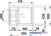 Кухонная мойка Blanco Metra 6 (серый беж) [517351] - фото2