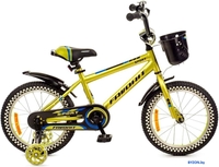 Детский велосипед Favorit Sport 16 SPT-Y16GN (лайм) - фото