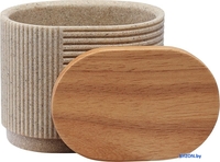 Банка в ванную Bergenson Bjorn Dune BB0000950 (песочный) - фото2