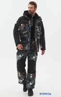 Одежда для охоты, рыбалки Huntsman Канада V2 -35°C КМФ 192 Исландия (р.48-50/170-176, черный) - фото2