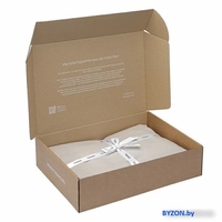 Постельное белье Tkano Essential TK24-SH0009 (серый/бежевый) - фото2