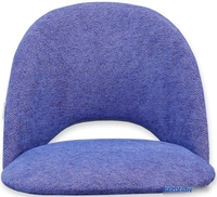 Стул Sheffilton SHT-ST34/S122 (синий мираж/темный орех/черный муар) - фото2