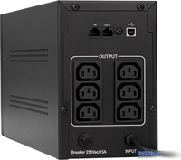 Источник бесперебойного питания ExeGate SpecialPro UNB-1500.LED.AVR.8C13.USB - фото2