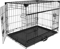 Клетка Duvo Plus Pet Kennel Ninja Medium 11640/DV (черный) - фото