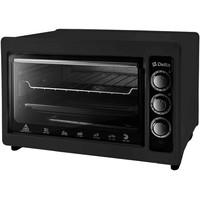 Мини-печь Delta D-0123 (черный) - фото