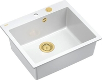 Кухонная мойка Quadron HB8304U1G1P2O - фото