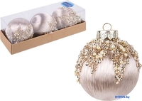 Елочная игрушка Волшебная страна SYQB-0124052 108510 (3шт) - фото2