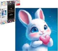 Алмазная мозаика Феникс+ Влюбленный зайчик 70828 - фото2
