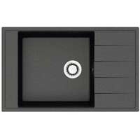 Кухонная мойка Berge BR-8005 (черный) - фото