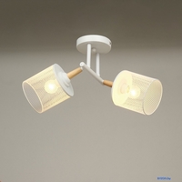 Припотолочная люстра BayerLux Ринас 10385901 (белый) - фото