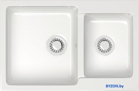 Кухонная мойка MARRBAXX Карельский камень модель 191/G31 (белый) - фото