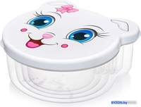 Набор контейнеров Эльфпласт Pets Кот EP479 (розовый) - фото