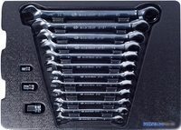 Набор ключей King Tony 9-10115MR (15 предметов) - фото