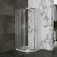 Душевой уголок Roxen Santi 55020-90C 90х90 (матовое стекло) - фото2