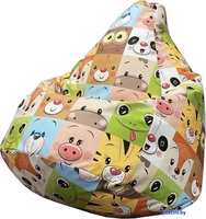 Кресло-мешок Flagman Груша Макси Г2.5-186 Mordashki - фото, картинка Кресло-мешок Flagman Груша Макси Г2.5-186 Mordashki - фото