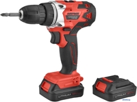 Дрель-шуруповерт Парма ДША-02-1312/2Li 02.021.00006 (с 2-мя АКБ, кейс) - фото