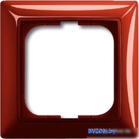 Рамка ABB Basic 55 1725-0-1516 (красный) - фото