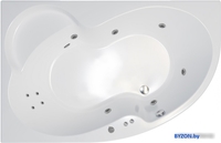 Ванна Triton Мари 170x110 R Стандарт Flat (с гидромассажем) - фото