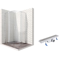 Душевой уголок Ambassador Set 14011105-ST5 - фото