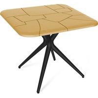 Кухонный стол Sheffilton SHT-TU30/TT30 83/83 (черный/бук) - фото