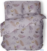 Постельное белье Samsara Home Сирень 2сп Сат200ц-8 - фото