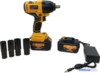 Гайковерт Edon AAW-21/600BL (с 2-мя АКБ, кейс, набор оснастки) - фото2