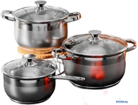 Набор кастрюль AQRA PT1-4 - фото