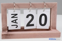 Настольный календарь AksHome Calendar (натуральный) - фото