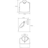 Держатель для туалетной бумаги Bemeta Neo 104112015 - фото2