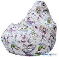 Кресло-мешок Flagman Груша Г2.5-96 Girls life 01 - фото