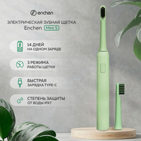 Электрическая зубная щетка Enchen Mint 5 (зеленый) - фото