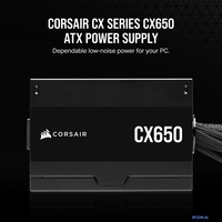 Блок питания Corsair CX650 CP-9020278-EU - фото2