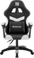 Игровое (геймерское) кресло Defender Runa (черный/белый) - фото2
