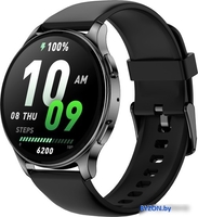 Умные часы Amazfit POP 3R (черный, с силиконовым ремешком) - фото