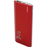 Портативное зарядное устройство Ritmix RPB-5002 (красный) - фото