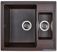 Кухонная мойка Wisent 580-27WQ (с сифоном GER011) - фото