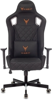 Игровое (геймерское) кресло Бюрократ Knight Outrider (черный ромбик экокожа) - фото2