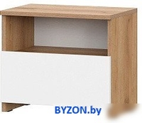 Тумба NN мебель МС Некст К (дуб золотой/белый) - фото, картинка Тумба NN мебель МС Некст К (дуб золотой/белый) - фото