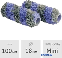 Валик малярный Blue Dolphin Silver 20 mini SR10W20_50069 - фото, картинка Валик малярный Blue Dolphin Silver 20 mini SR10W20_50069 - фото