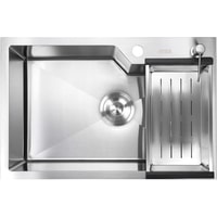 Кухонная мойка Avina HM6548 S (нержавеющая сталь) - фото
