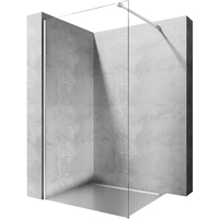 Душевая стенка Rea Aero 100 (хром/прозрачное) - фото