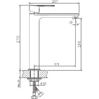 Смеситель Haiba HB11505 (хром) - фото2