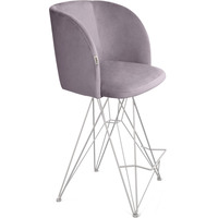 Стул Sheffilton SHT-ST33/S66-1 (сиреневая орхидея/хром лак) - фото
