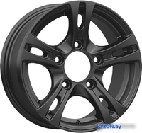 Литые диски SKAD Дюна 15x6.5" 5x139.7мм DIA 98.5мм ET 40мм Черный бархат - фото