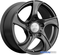 Литые диски SKAD Вихрь 16x7" 5x139.7мм DIA 98.5мм ET 40мм Черный бархат - фото