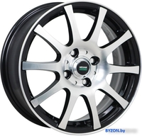 Литые диски Megami MGM-2 14x5.5" 4x98мм DIA 58.6мм ET 35мм BKF - фото
