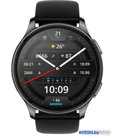 Умные часы Amazfit POP 3R (черный, с силиконовым ремешком) - фото2